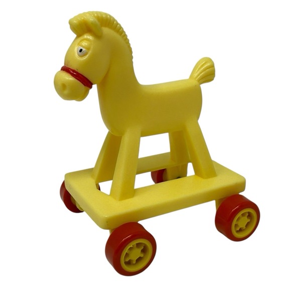 McDonald's Other - Muppet Babies McDonald's Happy Meal 1986 Rocking Horse‎ Toy ONLY made for Fozzy